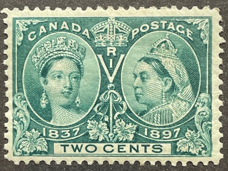 Canada, Scott 52 , Mint NH, Deep Green, OG, F-VF