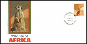 South West Africa 464 Meerkat Fleetwood U/A FDC