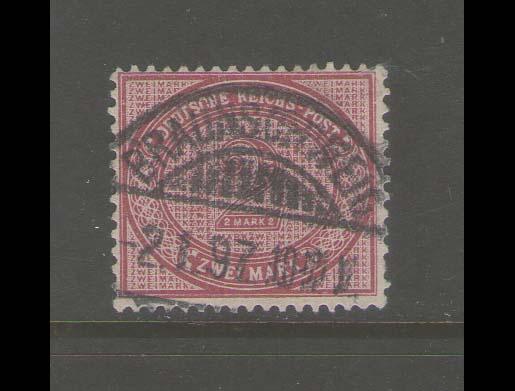 Germany 1889 Sc 36b FU