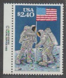 U.S. Scott #2419 Space - Man on the Moon Stamp - Mint NH Single