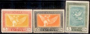 Spain 1930 SC# C18-19,C21 MNH-OG E33