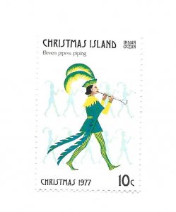 Christmas Island 1977 - Mint NH - Scott #86K *