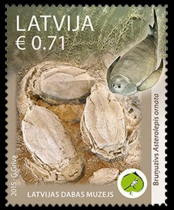 2015 Latvia 939 Sea fauna 1,60 €