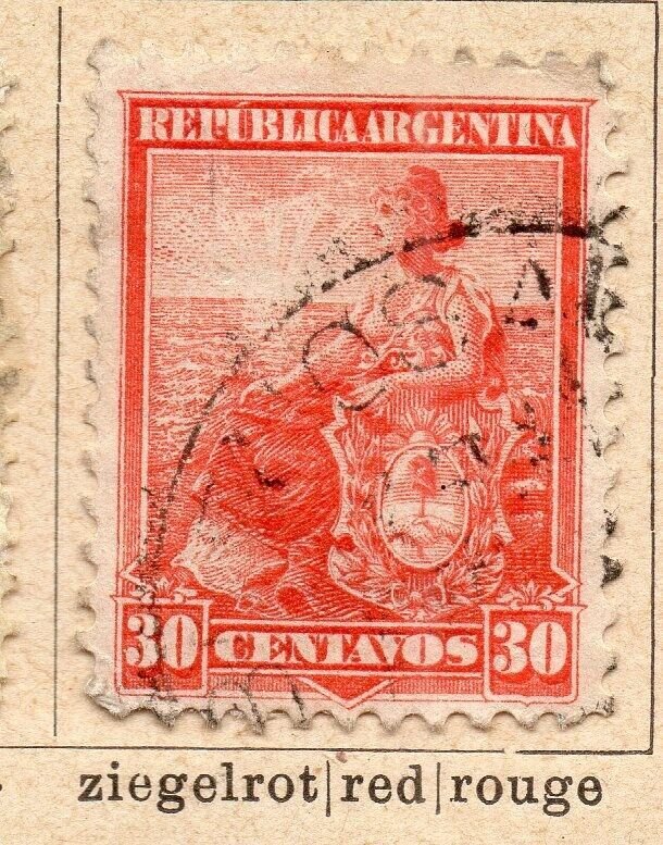 Argentina 1900 Early Issue Fine Used 30c. NW-11768