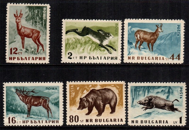 Bulgaria  1004 - 1009  MNH $ 6.45