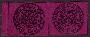 1867,  Italian Papal / Roman States Italy 20C, Sc 23