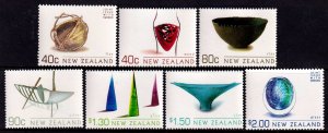 New Zealand 2002 Art - Sweden Joint Issue Complete Mint MNH Set SC 1780-1786