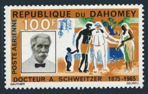 Dahomey C31,MNH.Michel 266.Dr Albert Schweitzer,medical missionary,musician,1966