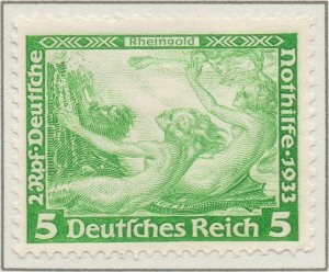 Germany Deutsches Reich Scenes from Richard Wagner Operas Mi501 A 1933