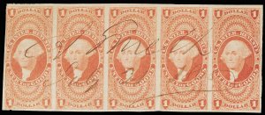 U.S. REV. FIRST ISSUE R67a  Used (ID # 118536)