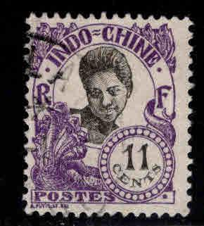 French Indo-China Scott 108 Cambodian Girl stamp