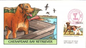 #2099 Chesapeake Bay Retriever Collins FDC