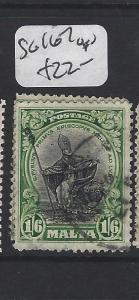 MALTA (P2205B)  1/6 POSTAGE SG 167   VFU
