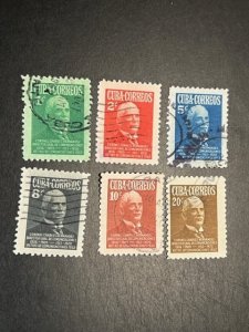 Cuba 484-486 used