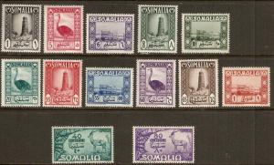 1950 Somalia Scott 170-180, E8-E9 Sites MNH 177, 180, E9 MLH