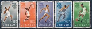 [63216] Suriname 1960 Olympic Games Rome - Basketball  Football  Swimming  MNH