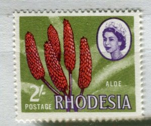 RHODESIA: 1960s early QEII issue fine Mint MNH unmounted 2s. value