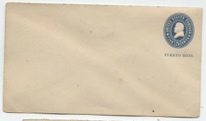 Puerto Rico unused 5 cent stamped envelope U14 [y6672]