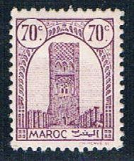 French Morocco 183 MLH Tower of Hassan 1943 (F0116)