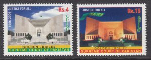 Pakistan 1077-1078 MNH VF