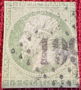 France 1853 Sc.13 Used