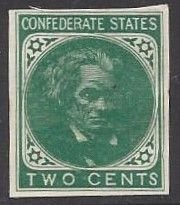 Confederate States - Thick Paper - Color Variation