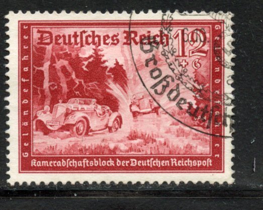 Germany # B154, Used. CV $ 2.00