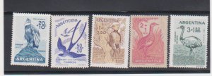 Argentina B22-B24,CB17-CB18, MNH. Birds. Condor, Flycatchers, Woodpecker, 1960