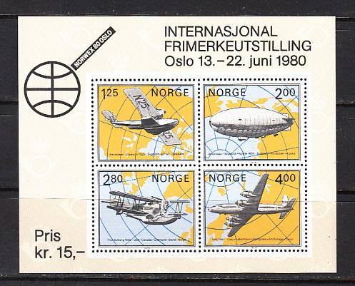 Norway SC# 753  1979 NORVEX S/S MNH