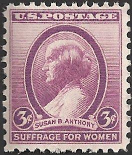 # 784 MNH - SCV-0.25 - SUSAN B. ANTHONY