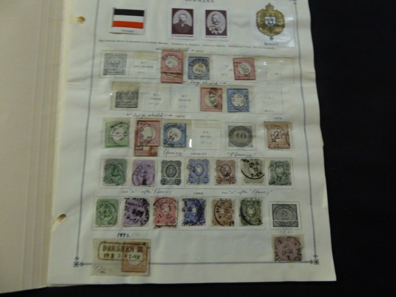 Germany Pre 1940 Mint/Used Stamp Collection on Scott Intl Album Pages