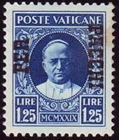 Vatican City SG#23 Mint - 1931 1l.25  - Popes, Parcel Post