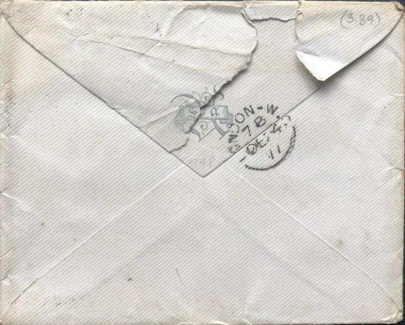 GB QV 1877 COVER PENNY RED ‘TE’ PL198 FROM COVENTRY TO LONDON DT 02ND DEC 1877.