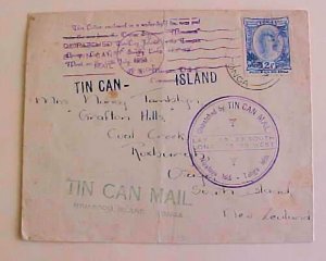 TONGA TIN CAN 1938 TO NEW ZEALAND WITH CAPTAIN STATEMENT