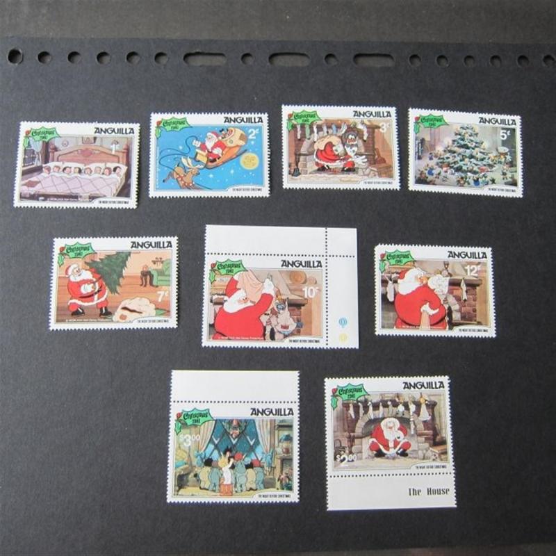 Anguilla Disney Sc 453-461 set MNH