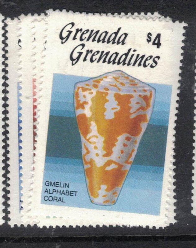 Grenada Grenadines Shells SC 767-70 MNH (1fdh) 