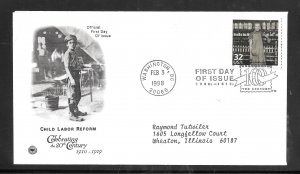 Just Fun Cover #3183O FDC Postal Commemorative Society FEB/3/1998 (my4171)