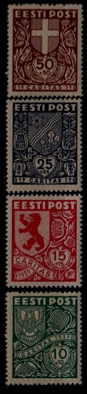 Estonia B41-44 MH Coat of arms SCV27