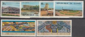 Guinea #397-400, C76-7   MNH  CV $8.75 (A1392)