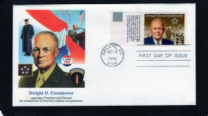 2513 Eisenhower, FDC Fleetwood