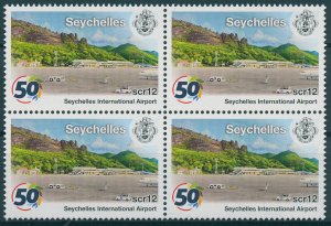 Seychelles 2022 MNH Aviation Stamps International Airport Aircraft 4v Block