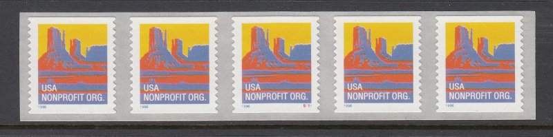 USA PNC-SC# 2902B BUTTE $.05c NON-PROFIT PL# S111 SPACE S.A. PNC5