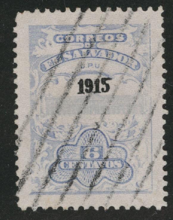 El Salvador Scott 417 Used opt from 1915 set