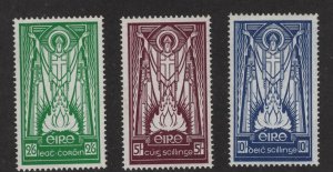 Ireland Scott # 121 - 123 VF OG lightly hinged nice color cv $34 ! see pic !