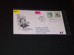 #1857, AM, FDC, LA1, Rachel L. Carson