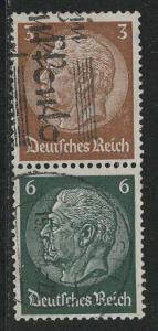 Germany Scott # 416, 419, used, se-tenant, Mi# S151