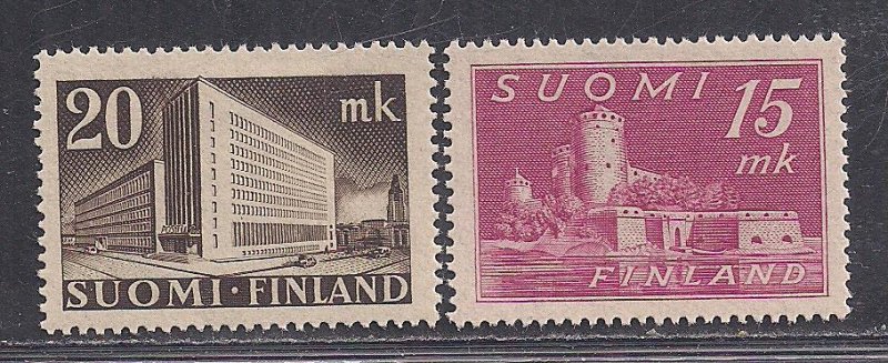 FINLAND SC# 247-8    FVF/MOG   1945