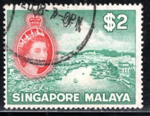 Singapore Scott # 41, used