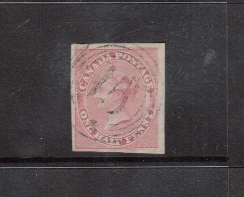 Canada #8 VF Used With Ideal 4 Ring 15 Cancel Guelph