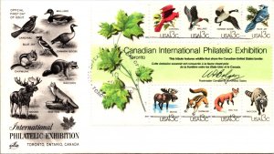 United States, First Day Cover, Canada, Animals, Birds